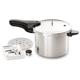 Presto 6-Quart Polished Aluminum Pressure Cooker