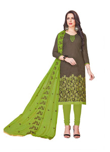 Generic Women's Slub Cotton Salwar Material