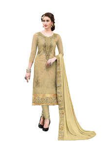 Generic Women's Chanderi Cotton Salwar Material