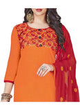 Generic Women's Slub Cotton Salwar Material