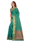 Generic Women's Kanjivaram Silk Saree with Blouse