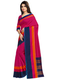 Generic Women's Handloom Cotton Soft Silk Saree