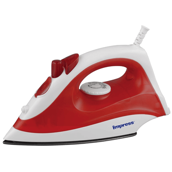 Impress Compact Non-Stick Steam and Dry Iron with Spray