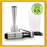 Better Chef 260W Variable Speed Stainless Steel Immersion Blender with