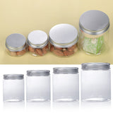 1pc 30 250ml Aluminum Cap Cosmetic Storage Tin Pot