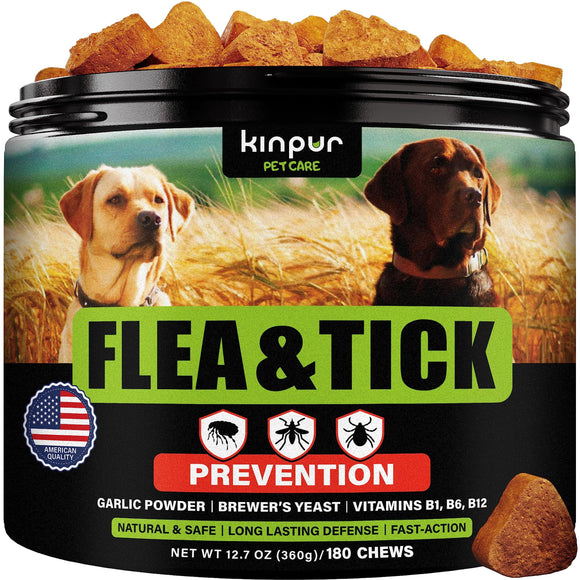 Flea and Tick Prevention Chewable for Dogs   No Collars No Mess   Easy