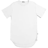 BASIC SCALLOP TEE- WHITE