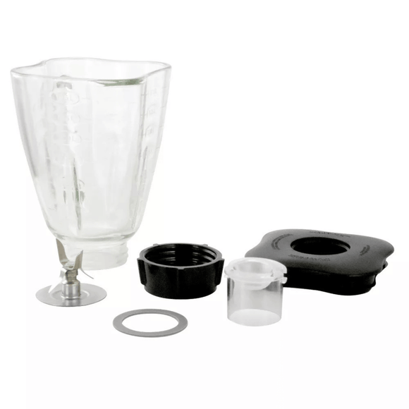 Oster 6-Piece Square Glass Blender Jar Replacement Kit for Oster