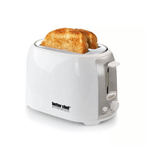 Better Chef Deluxe Cool Touch Wide-Slot 2-Slice Toaster with Stainless