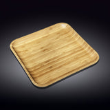 Bamboo Square Platter 14" inch X 14" inch | For Appetizers / Barbecue