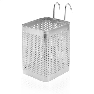 Stainless Steel Utensil Holder for Kitchen Counter   Perforated