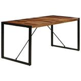 Dining Table 86.6"x39.4"x29.5" Solid Mango Wood