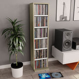 CD Cabinet White 8.3"x9"x34.6" Chipboard