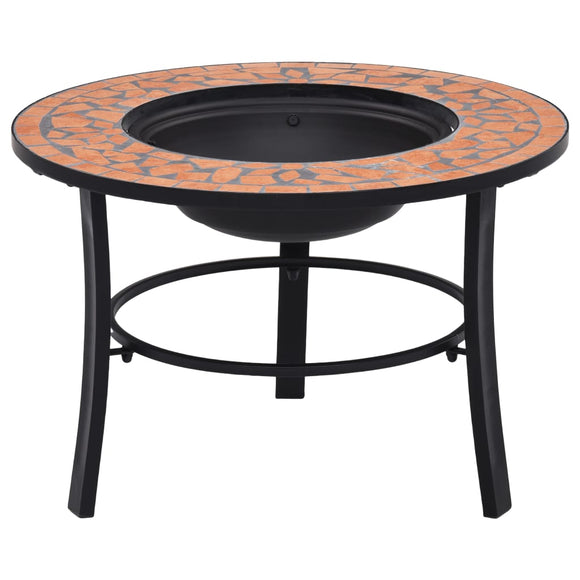 Mosaic Fire Pit Terracotta 26.8