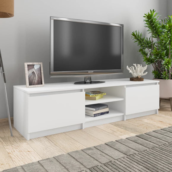 TV Cabinet White 55.1