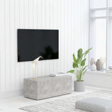 TV Cabinet White 31.5"x13.4"x11.8" Chipboard