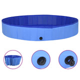 Foldable Dog Swimming Pool Red 31.5"x7.9" PVC