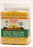 Indian Split Yellow Mung Lentils - Protein & Fiber Rich Moong Dal Jar