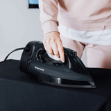 Impress Mid-Size Cord-Rewind Iron with Non-Stick Spray and Burst