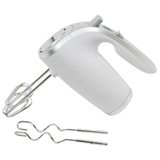 Better Chef 5-Speed 150W Hand Mixer with Silver Accents and Storage