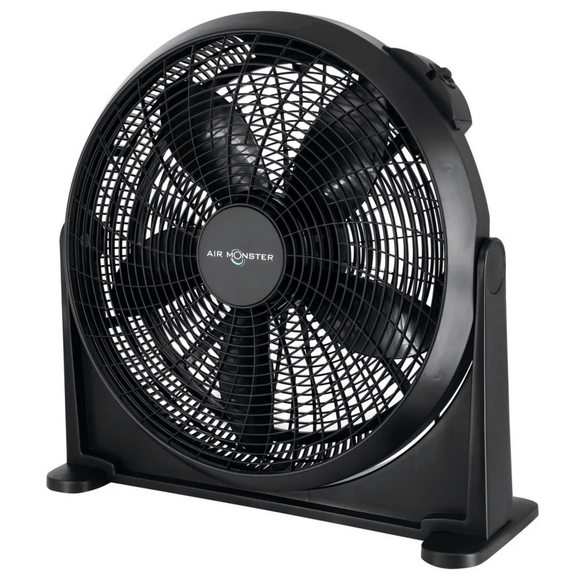 Air Monster 20-Inch 3-Speed 70W Air Circulator Wall-Mountable Fan