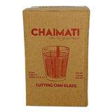 ChaiMati - Cutting Chai Tempered Glass Tea Cup, 6.4 Fl.Oz. (190 ML)