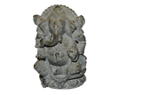 Handcarved Sculpture Soapstone Elephant Head God Ganesha - Medium