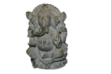 Handcarved Sculpture Soapstone Elephant Head God Ganesha - Medium