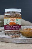 Indian Whole Brown Crimson Lentils - Protein & Fiber Rich Masoor Whole