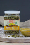 Indian Whole Green Mung Gram - Protein & Fiber Rich Moong Whole Jar