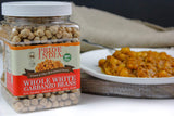 Indian Whole White Garbanzo Beans 10mm - Protein & Fiber Rich Kabuli