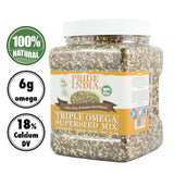 Triple Omega Superseed Mix - Chia Flax & Sesame Superfood Jar