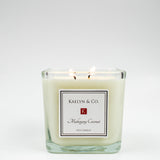 Mahogany Coconut Medium Cube Candle