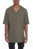 Oversize Vneck Tee