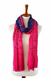 OMSutra Tie-dye designer fashion Silk Scarves