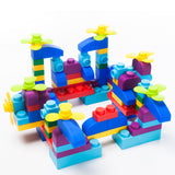 UNiPLAY Soft Building Blocks Plus Series 122pcs Primary Color