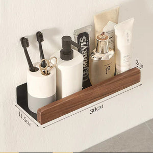 Bathroom Rack Wall-mounted Shower Room Toilet  Nordic style Shelf