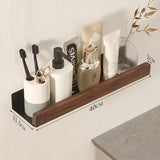 Bathroom Rack Wall-mounted Shower Room Toilet  Nordic style Shelf