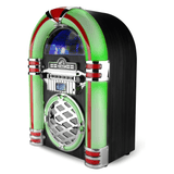 Victor Wilshire Bluetooth Jukebox with Multicolor LED Lighting and FM