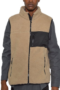 SHERPA FLEECE VEST