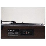 Victor Lakeshore 5-in-1 Hybrid Bluetooth Turntable System w USB and