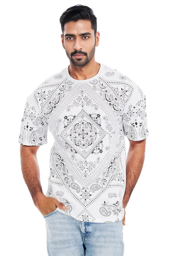 Paisley Crew Tshirt