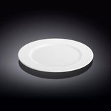 Professional Rolled Rim White Bread Plate 6" inch | 15 Cm