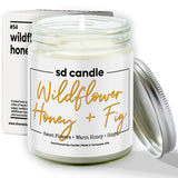 #54 | Wildflower Honey + Fig Scented Candle - 9/16oz 100% All-Natural