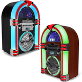 Victor Wilshire Bluetooth Jukebox with Multicolor LED Lighting and FM