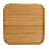 Bamboo Square Platter 12" inch X 12" inch | For Appetizers / Barbecue