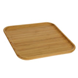 Bamboo Square Platter 12" inch X 12" inch | For Appetizers / Barbecue