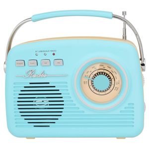 Supersonic Multi-Function Bluetooth Retro Speaker with Rechargeable