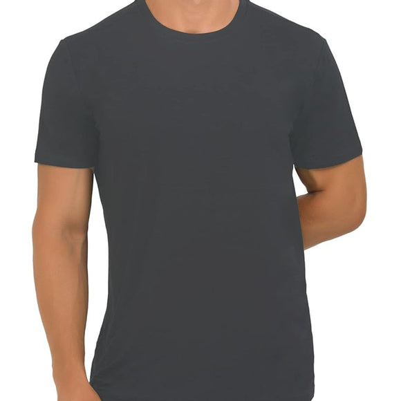 Premium T-Shirts for Men Rayon Made from Bamboo Crewneck Undershirt