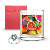 Citrus and Fig Jewelry Scented Candle